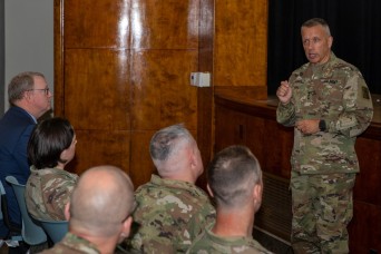Judge Advocate of the Army Visits Fort Riley