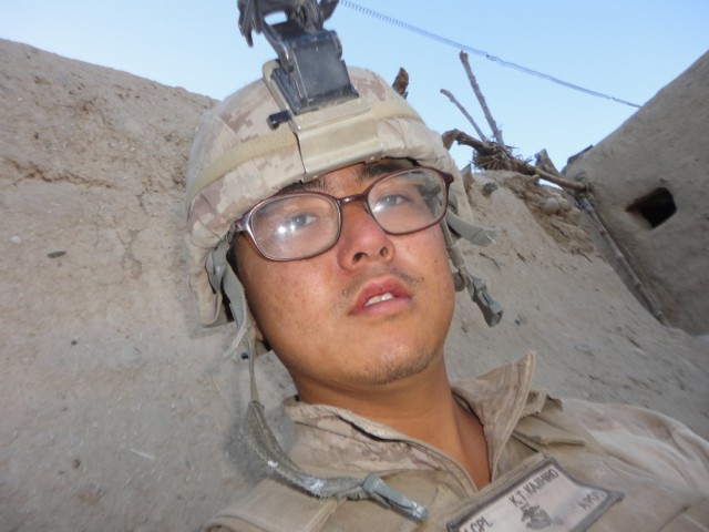 Ken Kajihiro conducting a clearing operation.