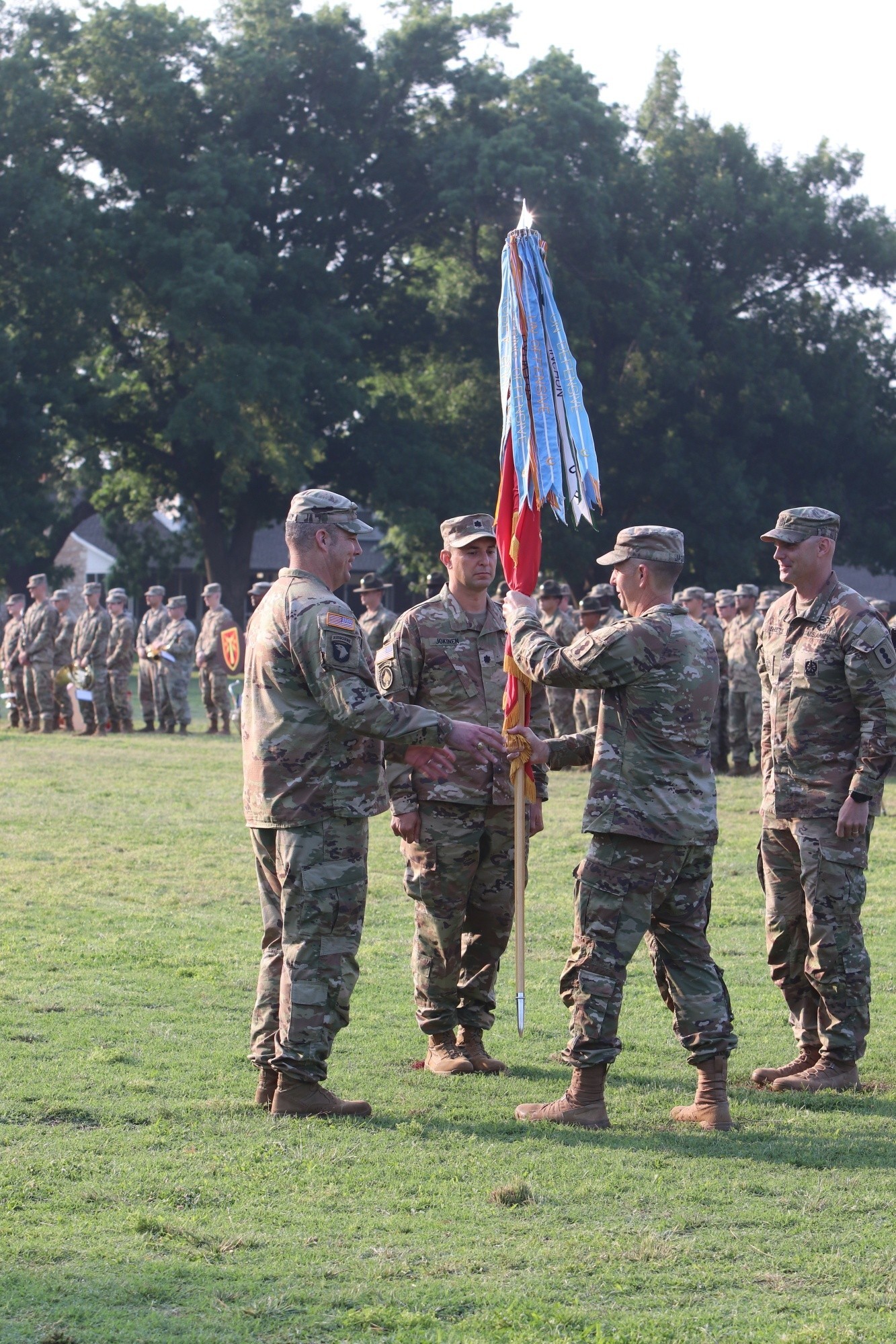 Proud American Battalion Welcomes New Commander 