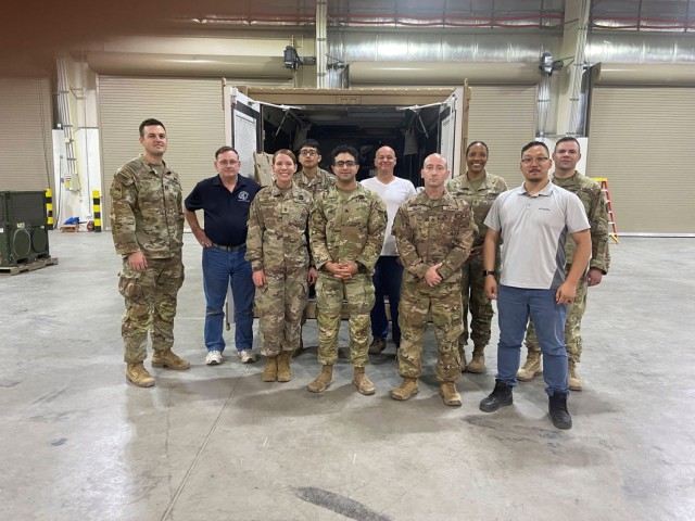 USAMMDA delivers CT scanner to US contingent in CENTCOM