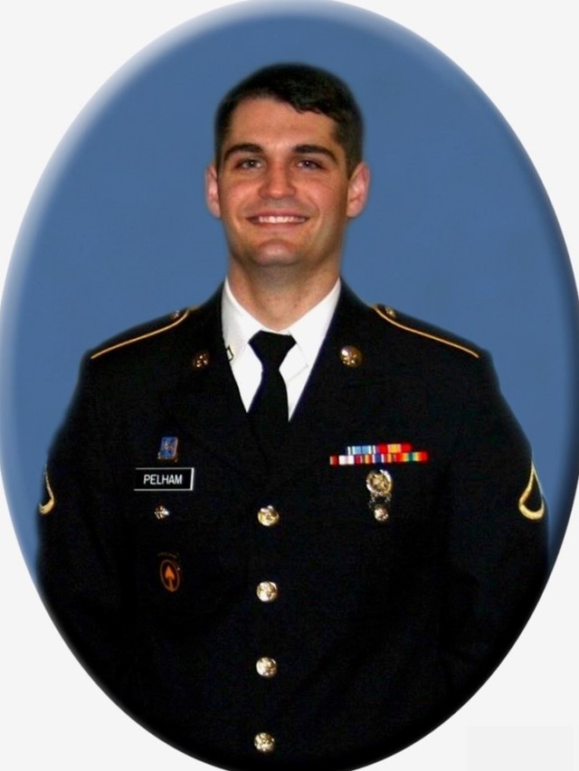 Spc. John Pelham was killed in action on Feb. 12, 2014, in Kapisa Province, Afghanistan, in support of Operation Enduring Freedom. His name is etched on the Memorial Wall at U.S. Army Special Operations Command Headquarters.