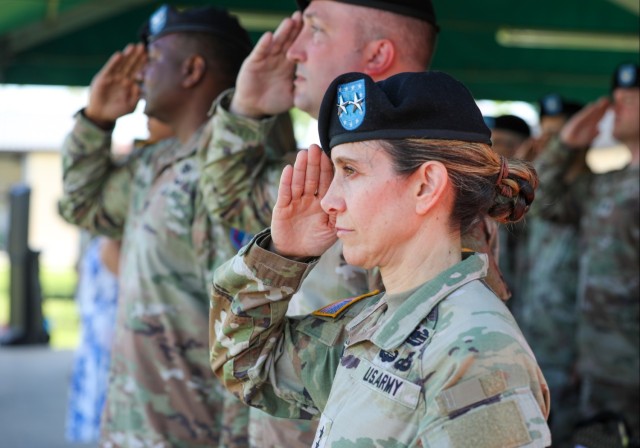 207th Military Intelligence Brigade (Theater) Change of Command Ceremony
