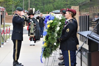 FORT BRAGG, N.C. – Etched on the Memorial Wall at the U.S. Army Special Operations Command Headquarters are the names of 1,242 fallen Army Special Opera...