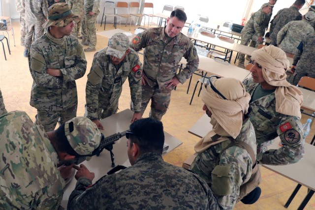 2nd SFAB Advises Members of the Tunisian Armed Forces