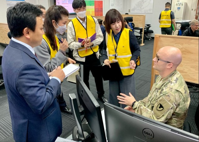 U.S. Army Garrison Japan exercises emergency response