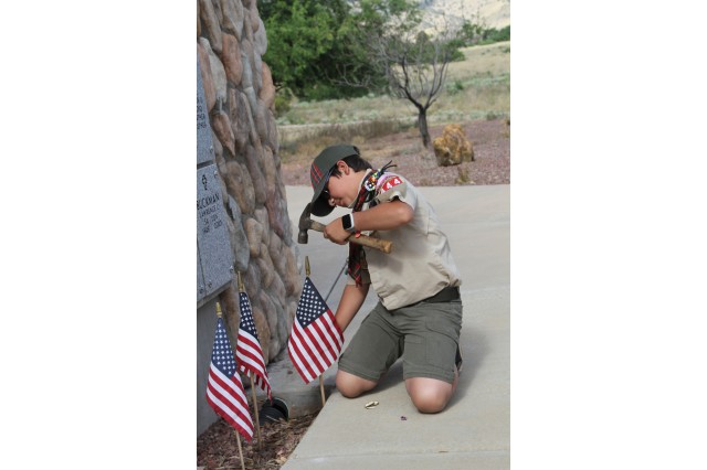 Member of Boy Scout Troop 444 from Sierra Vista, Arizona