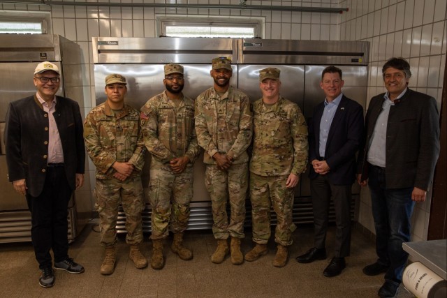 7th Army Training Command hosts environmental tour for Bavarian officials.