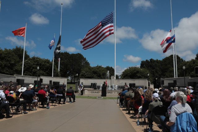 Huntsville Memorial Day Ceremony at Veterans Memorial Park in downtown Huntsville, Ala. 