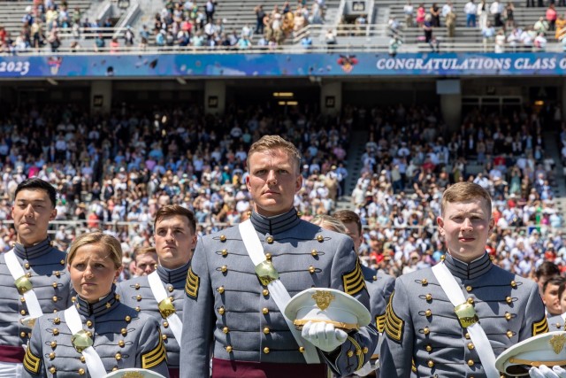 The U.S. Military Academy at West Point held its graduation and commissioning ceremony for the Class of 2023 at Michie Stadium at West Point, New York, on May 27, 2023. Kamala Harris, 49th Vice President of the United States was the commencement...