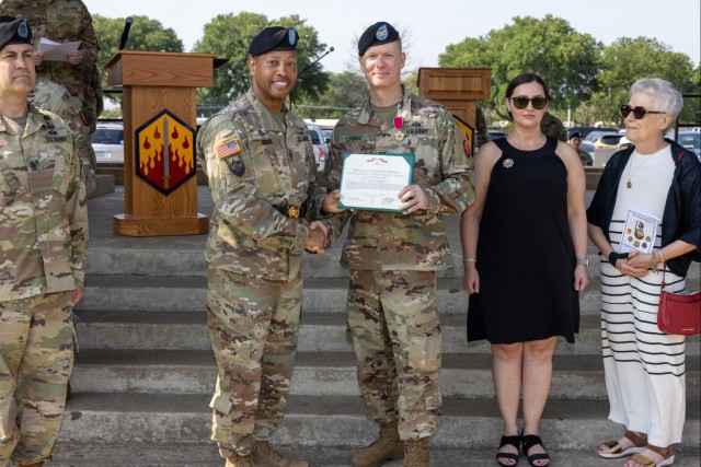 48th Chemical Brigade Change of Command Ceremony