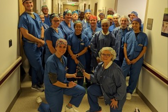 FORT BRAGG NC. --The Womack Army Medical Center Department of Surgery Team lands Center of Excellence in Surgical Safety: RSI (retained surgical item) P...