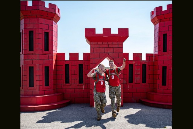Cadets polish their military skills prior to graduation as top three finisher at Best Sapper Competition