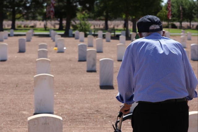 El Paso veteran visits fallen brother on Memorial Day