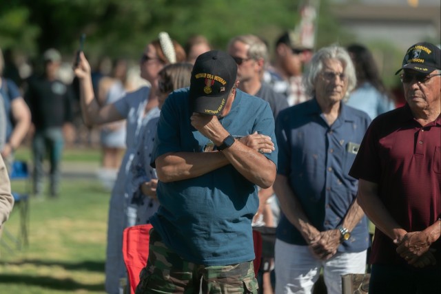 ‘Sacrifice secure:’ Team Bliss, VA, Borderland remember together during Memorial Day ceremony