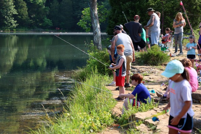 Second annual VFW, Fort Knox Kids Fishing Derby catching attention of young anglers