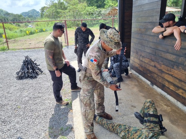 The Panama Technical Assistance Field Team (TAFT) partnered with a Navy SEAL Team in May to prepare Panamanian partners for PANAMAX 23. PANAMAX is an annual U.S. SOUTHCOM sponsored Exercise focused on providing a multinational response to security...