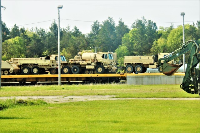 Fort McCoy completes first major rail movement of 2023