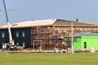 Photo Story: May 2023 construction operations of $11.96 million transient training brigade headquarters at Fort McCoy, Part V
