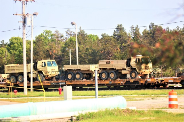 Fort McCoy completes first major rail movement of 2023