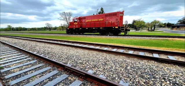 Army locomotives at Fort McCoy key to success of first rail movement at installation in 2023