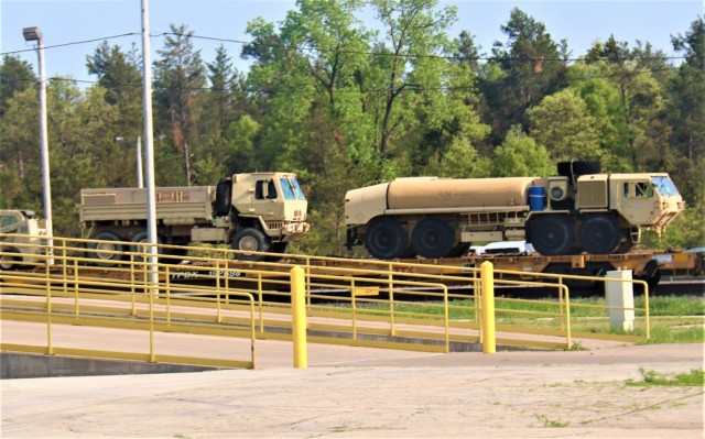 Fort McCoy completes first major rail movement of 2023