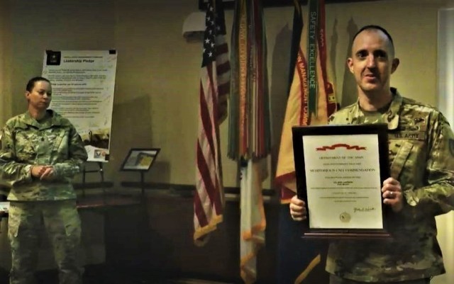 U.S. Army Garrison-Fort McCoy earns Meritorious Unit Commendation for OAW support