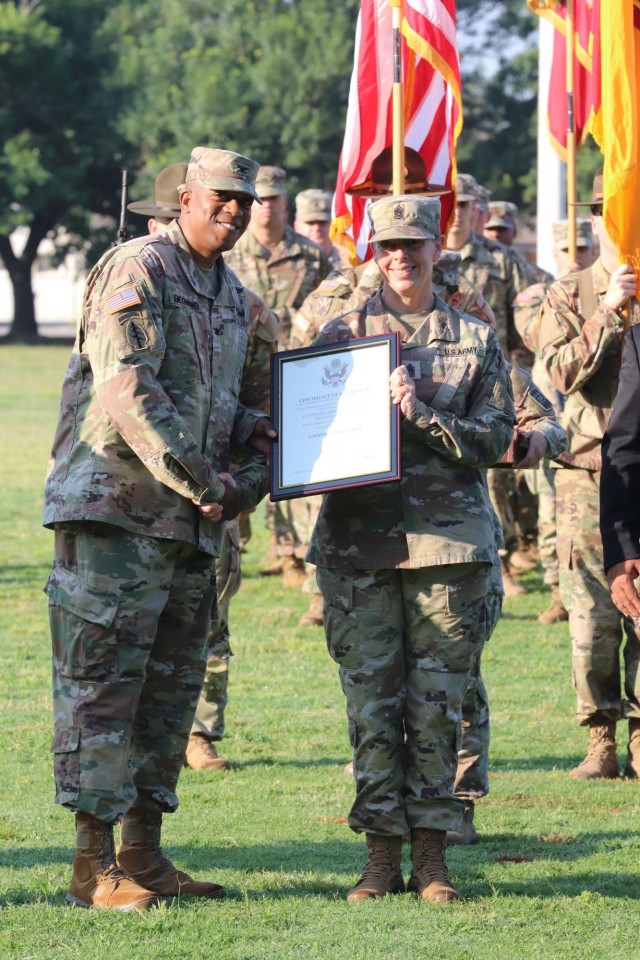 The ‘Heart of the Branch bids farewell to top NCO