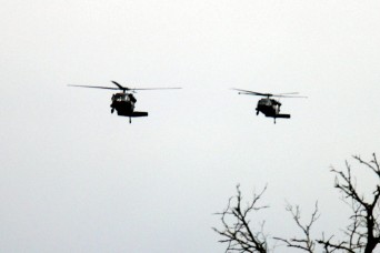 Operation Ouija training held with Wisconsin National Guard UH-60 Black Hawks at Fort McCoy