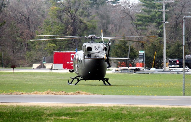 UH-72A Light Utility Helicopter, crew conducts training operations at Fort McCoy