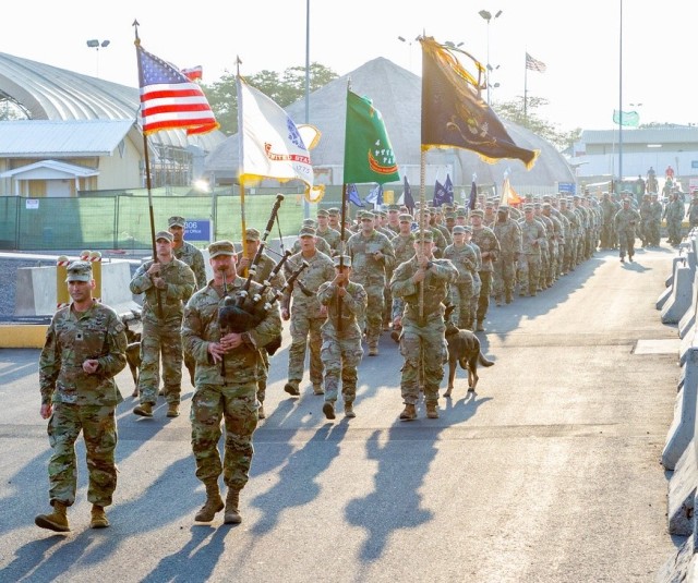 NY Army Guard&#39;s 69th Infantry Marks St. Patrick&#39;s Day in Africa