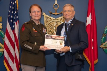 WASHINGTON — The Force Management Hall of Fame welcomed its 19th member as John J. Twohig, a retired colonel and Army civilian, was inducted during a ce...