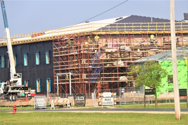 Construction operations of $11.96 million transient training brigade headquarters at Fort McCoy
