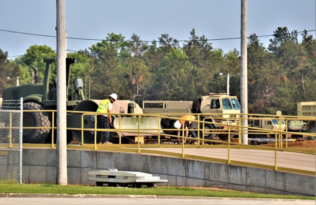 Fort McCoy completes first major rail movement of 2023