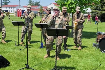 Army Reserve's 204th Army Band performed during 2023 Fort McCoy Armed Forces Day Open House