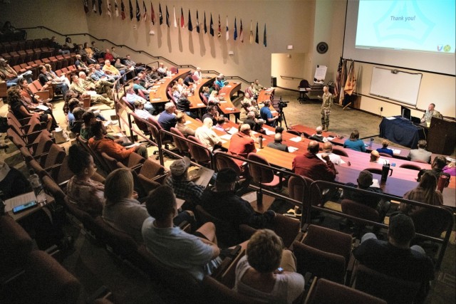 Fort McCoy Garrison commander holds May town hall session with installation workforce
