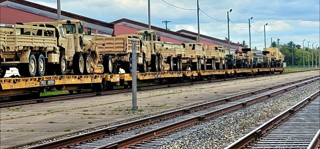 Fort McCoy supports first major rail movement of 2023