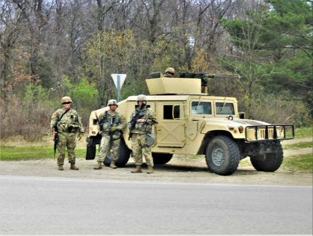 300th Military Police Brigade training operations for Spartan Warrior Exercise IV at Fort McCoy