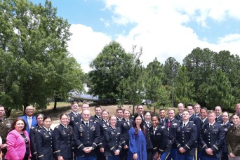 WAMC held its first official commencement ceremony at Fort Liberty