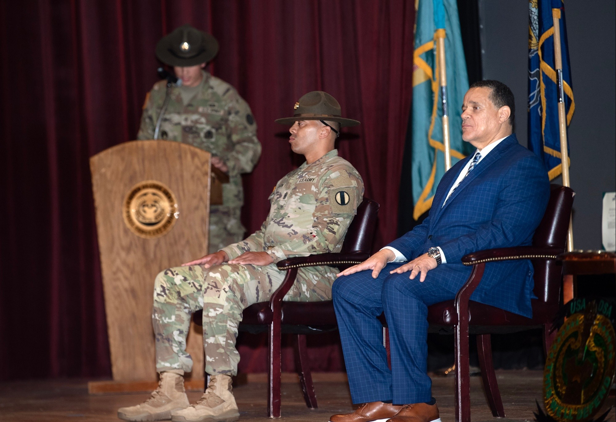 Garrison employee greets new drill sergeants | Article | The United ...