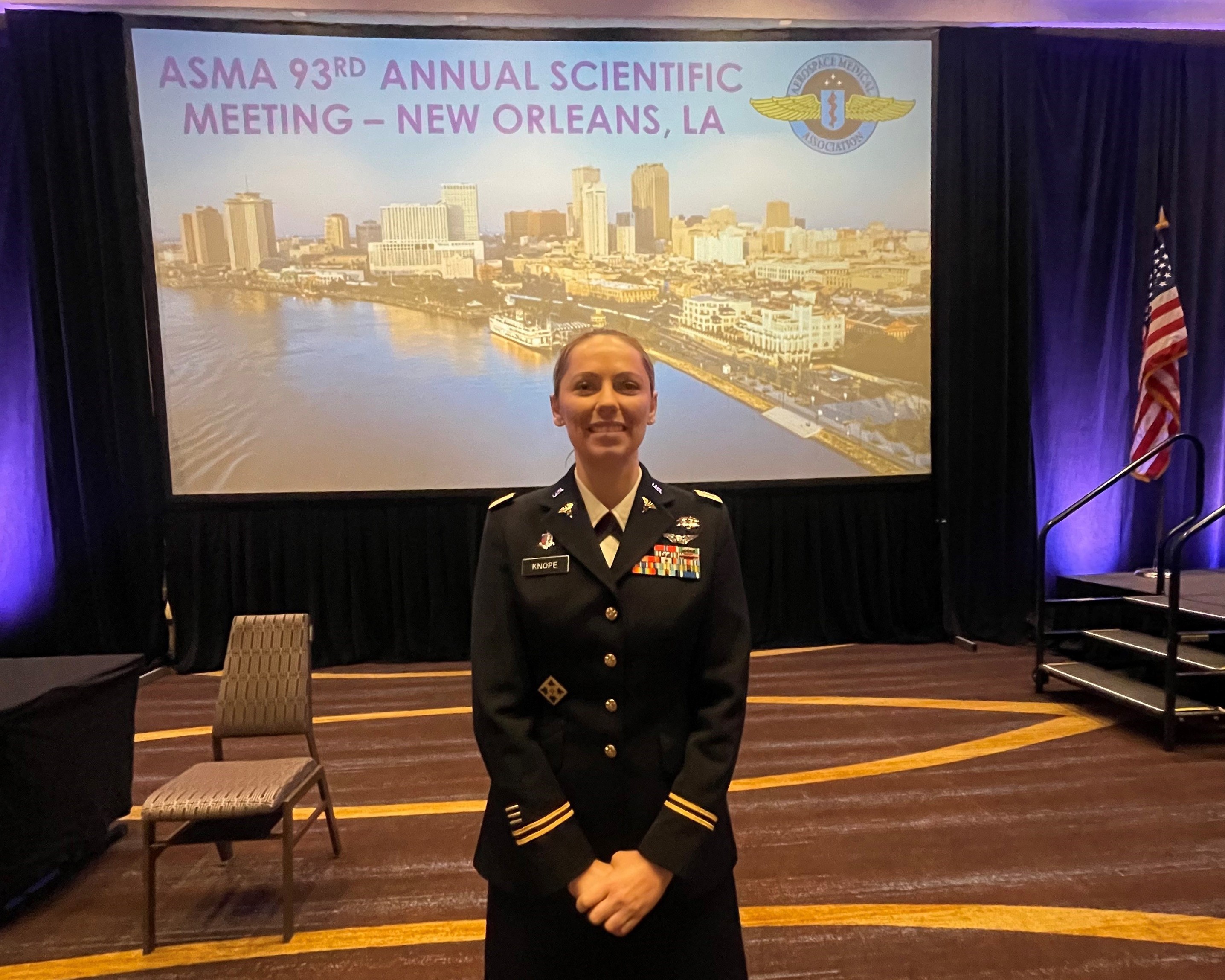 Army Physician Assistant Capt Marjorie Knope Honored With 2022