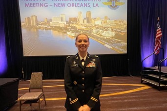 Army Physician Assistant Capt. Marjorie Knope Honored with 2022 Theodore Lyster Flight Surgeon of the Year