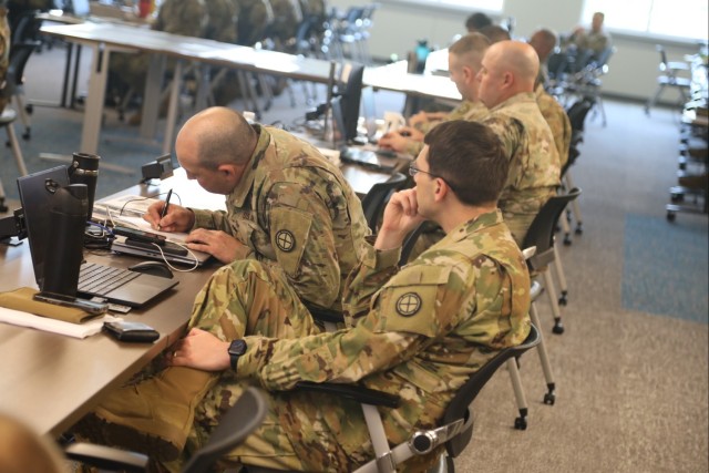 35th Infantry Division Soldiers Learn from Doctrine Experts during Annual Training 2023