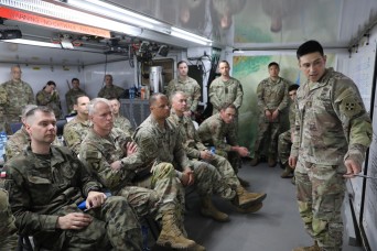 Ivy Division conducts command post exercise