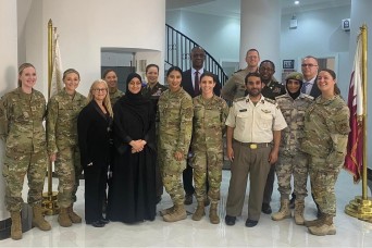 West Virginia Guardsmen Present at Intelligence Seminar in Qatar
