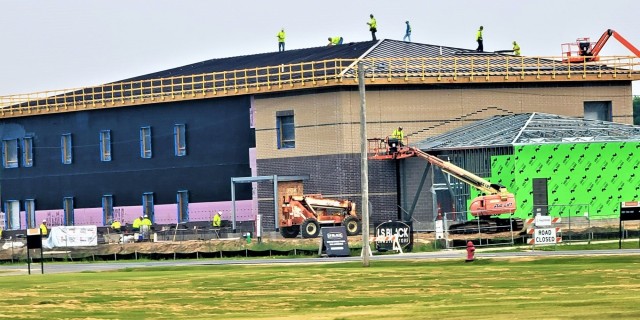 June 2023 construction operations of $11.96 million transient training brigade headquarters at Fort McCoy