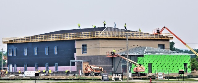 June 2023 construction operations of $11.96 million transient training brigade headquarters at Fort McCoy