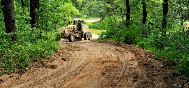 Army Reserve&#39;s 411th Engineer Company supports troop project at Fort McCoy