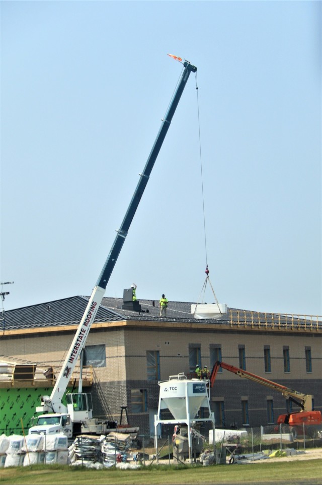 June 2023 construction operations of $11.96 million transient training brigade headquarters at Fort McCoy