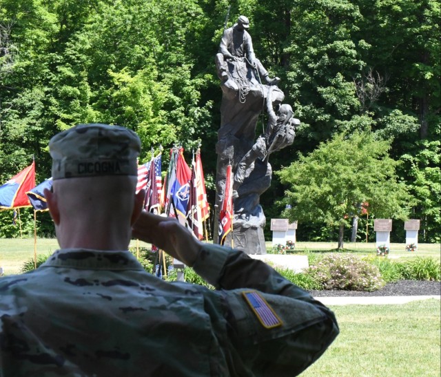 Fort Drum community members, Gold Star families honor the 10th Mountain Division fallen during Annual Remembrance Ceremony