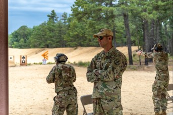 Army Reserve and Air Force Reserve members prepare for international competition